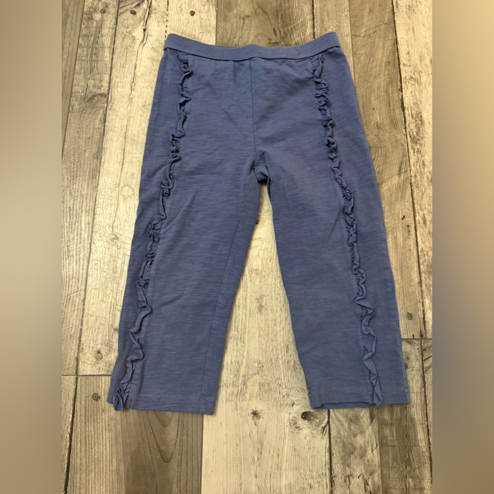 Matilda Jane Blue Ruffle Trim Kids Shorts